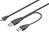 Microconnect USBAAB06 USB-kabel 0,6 m USB 2.0 Mini-USB B USB A Zwart