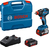 Bosch GDX 18V-200 3400 tr/min Noir, Bleu, Rouge