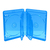 MediaRange BOX38-6-30 cd/dvd táska DVD tok 6 lemezek Kék