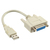 InLine 33101 seriële kabel Beige USB Type-A