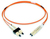 Dätwyler Cables SCD/LCD OS2 10m Glasfaserkabel Orange