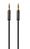 Gembird Cable CCAP-444-0.75M (Mini Jack M - Mini Jack M; 0,75m; black color) kabel audio 3.5mm Czarny