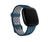 Fitbit FB174SBNVGYL accessorio indossabile intelligente Band Blu, Grigio Alluminio, Silicone