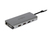 ALLNET PSUC0216 Notebook-Dockingstation & Portreplikator USB 3.2 Gen 1 (3.1 Gen 1) Type-C Grau