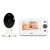 Alecto DVM-140 Baby-Videoüberwachung Anthrazit, Weiß