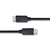 Qoltec 50370 DisplayPort kábel 0,5 M Fekete