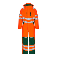 Safety Winteroverall - 2XL - Orange/Grün - Orange/Grün | 2XL: Detailansicht 1
