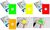 rillprint Fluoreszierende Etiketten, 70 x 37 mm, gelb (71700286)