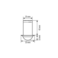 ESYLUX PD-C 360I/8 MINI KNX PLAFONDAANWEZIGHEIDSSENSOR PD-