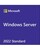 Microsoft Windows Server Standard 2022 64Bit 24 Core DVD SB/OEM, Deutsch