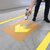 Durable DURALINE Floor Marking Spray 750ml | Permanent Line Paint | Yellow
