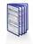 Durable SHERPA Replacement Display Panels | 5 Pack | A4 Blue