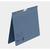 ELBA Pendelhefter, DIN A4, 250 g/m² Manilakarton (RC), für ca. 200 DIN A4-Blätter, für kaufmännische Heftung, Schlitzstanzung im Rückendeckel, blau