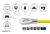 Anschlusskabel High-Speed-HDMI® mit Ethernet 4K2K / UHD, OFC, Nylongeflecht gelb, 2m, PYTHON® Series