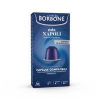 Capsule compatibili Respresso alluminio 100 pz Caffe Borbone qualità Mia Napoli REBMIANAPOLI10X10N
