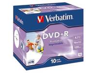 Verbatim DVD+R 43508 16x 4,7GB 120Min. Jewelcase 10 St./Pack