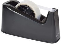 Rapesco Germ-Savvy Antibacterial 500 Heavy Duty Tape Dispenser Black RPTD500B