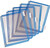 Fundas Tarifold con pivotes azul pack (10 unidades)