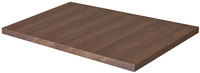 Tischplatte Spesso rechteckig; 120x80 cm (LxB); eiche geräuchert; rechteckig