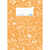Heftschoner Folie A5 Motivserie Schoolydoo A5, 15,2 x 21,2 cm, orange