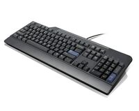 Keyboard (US) 39M6989, Full-size (100%), Wired, PS/2, Black Tastaturen