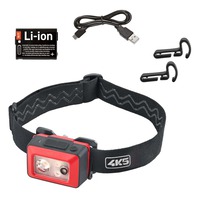 4K5 602.104A WP 400 Lampe frontale LED rechargeable 400 lumens