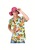 chemise tahiti hawaï multicolore clair taille l-xl