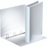 Präsentationsringbuch A4 4 Ringe 25mm weiß
