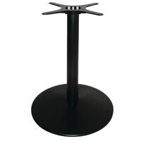 Bolero Cast Iron Table Base Four Legs Black Furniture Pub Bar Adjustable