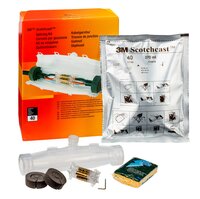 3M™ Scotchcast™ 92-NBA 3C Gießharz-Verbindungsgarnitur, 0,6/1 kV, 4x 1,5 - 16, 5x 1,5 - 16 mm², Schraubverbinder