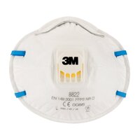 3M™ Maske für Hand- und Maschinenschleifen 8822, FFP2, mit Ventil