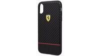 Ferrari On-Track Racing iPhone X/XS tok fekete (FESBOHCPXBK)