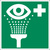 Rettungszeichen "Augenspüleinrichtung" [E011], Folie (0,4 mm), 150 x 150 x 0,4 mm, 150 / 22 mcd langnachleuchtend, LimarLite®, ASR A1.3 / ISO 7010
