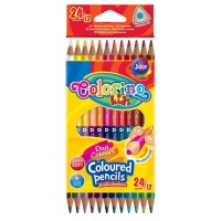 Colorino színes ceruza, ketoldalú, 12 db/csomag