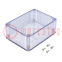 Enclosure: multipurpose; X: 82mm; Y: 110mm; Z: 40mm; 1591; IP54