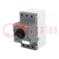 Interruptor motorizado; 2,2kW; 208÷690VAC; para raíl DIN; IP20