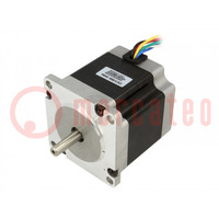 Motor: stepper; 3.6VDC; Shaft: D spring; max.882.6mNm; 2A