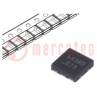 Transistor: P-MOSFET x2; unipolar; -20V; -3,6A; 1,4W; MicroFET
