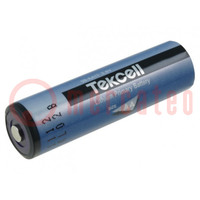 Batterie: Lithium; 3,6V; AA; 2400mAh; nicht aufladbar