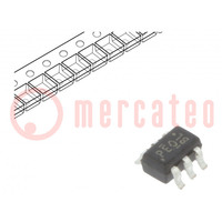 Transistor: N-MOSFET x2; unipolar; 20V; 0,9A; 0,27W; SC70