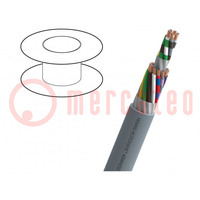 Wire; MOTIONLINE® ADVANCED; 4x0.34mm2; unshielded; 300V; Cu; grey