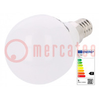 LED-Leuchten; weiß neutral; E14; 220/240VAC; 470lm; P: 5,5W; 180°