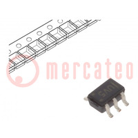 IC: digital; buffer,non-inverting,line driver; Ch: 2; CMOS; SMD