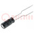Capacitor: electrolytic; 10uF; 50VDC; Ø5x11mm; Pitch: 2.5mm; tape