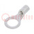 Tip: ring; M5; 0.25÷1.65mm2; crimped; for cable; non-insulated