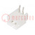 Conector: conducto-placa; tomacorriente; macho; PIN: 2; 140; THT