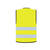 Korntex Hochwertige Warnweste fluoreszierend gelb mit zwei Reflexstreifen und Klettverschluss Größen: M - 3XL Version: 3XL - Größe: 3XL