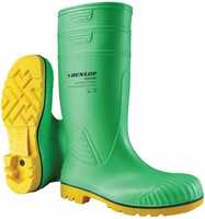 Dunlop Sicherheitsstiefel Acifort, HazGuard Gr. 45 grün/gelb