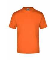 James & Nicholson Komfort-T-Shirt aus Single-Jersey Herren JN001 Gr. L dark-orange