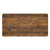Blat biurka, rustykalny brąz, 150x75x1,8 cm, laminowana płyta wiórowa, Powerton
